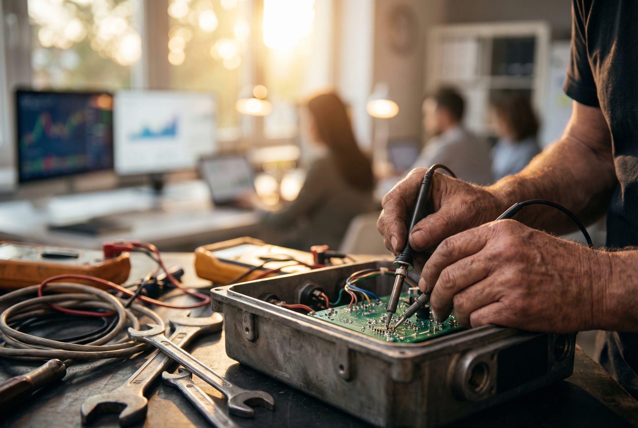 Domain Knowledge Is the Last Moat