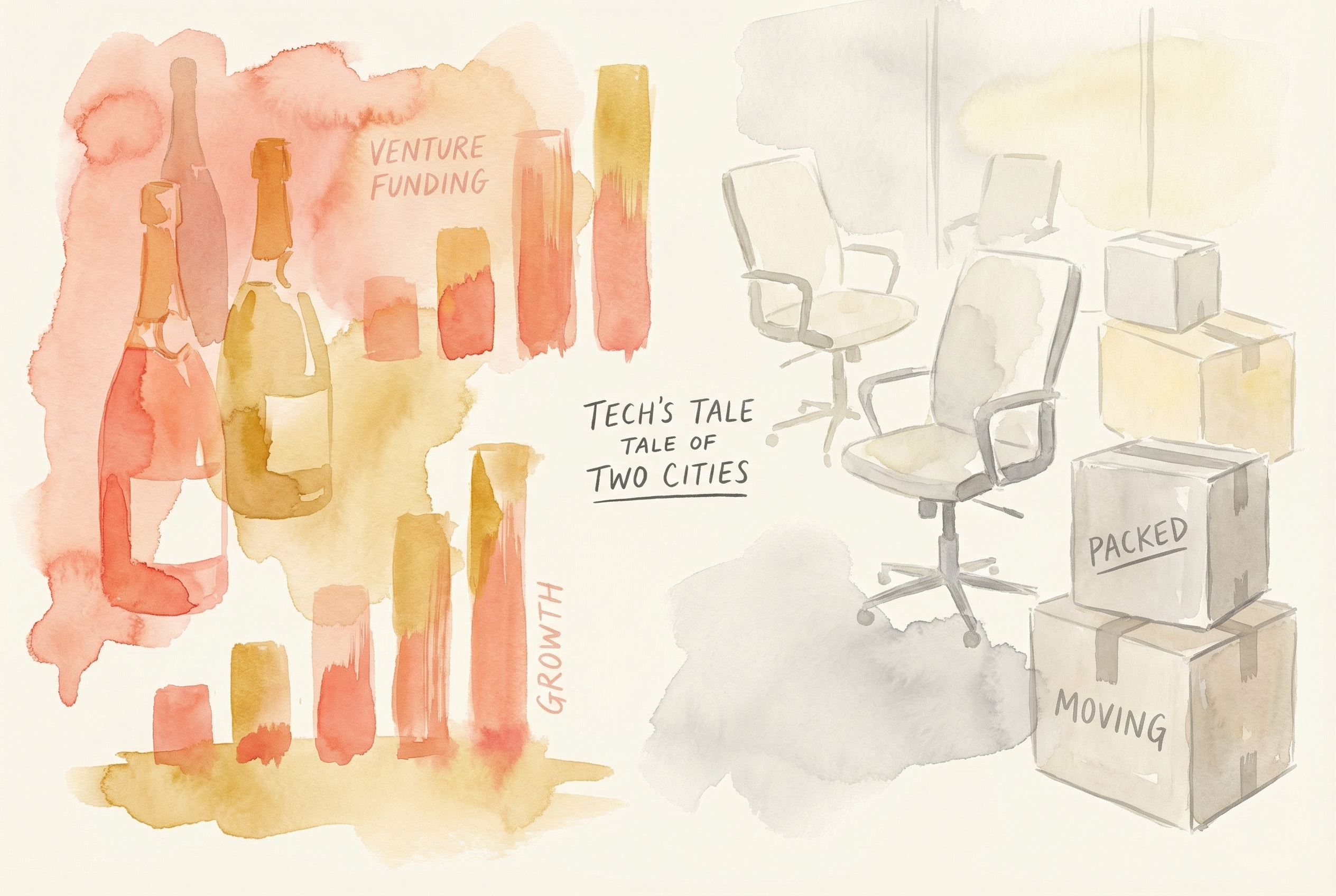 45,000 Layoffs and $131 Billion in Funding. Same Industry. Same Month.