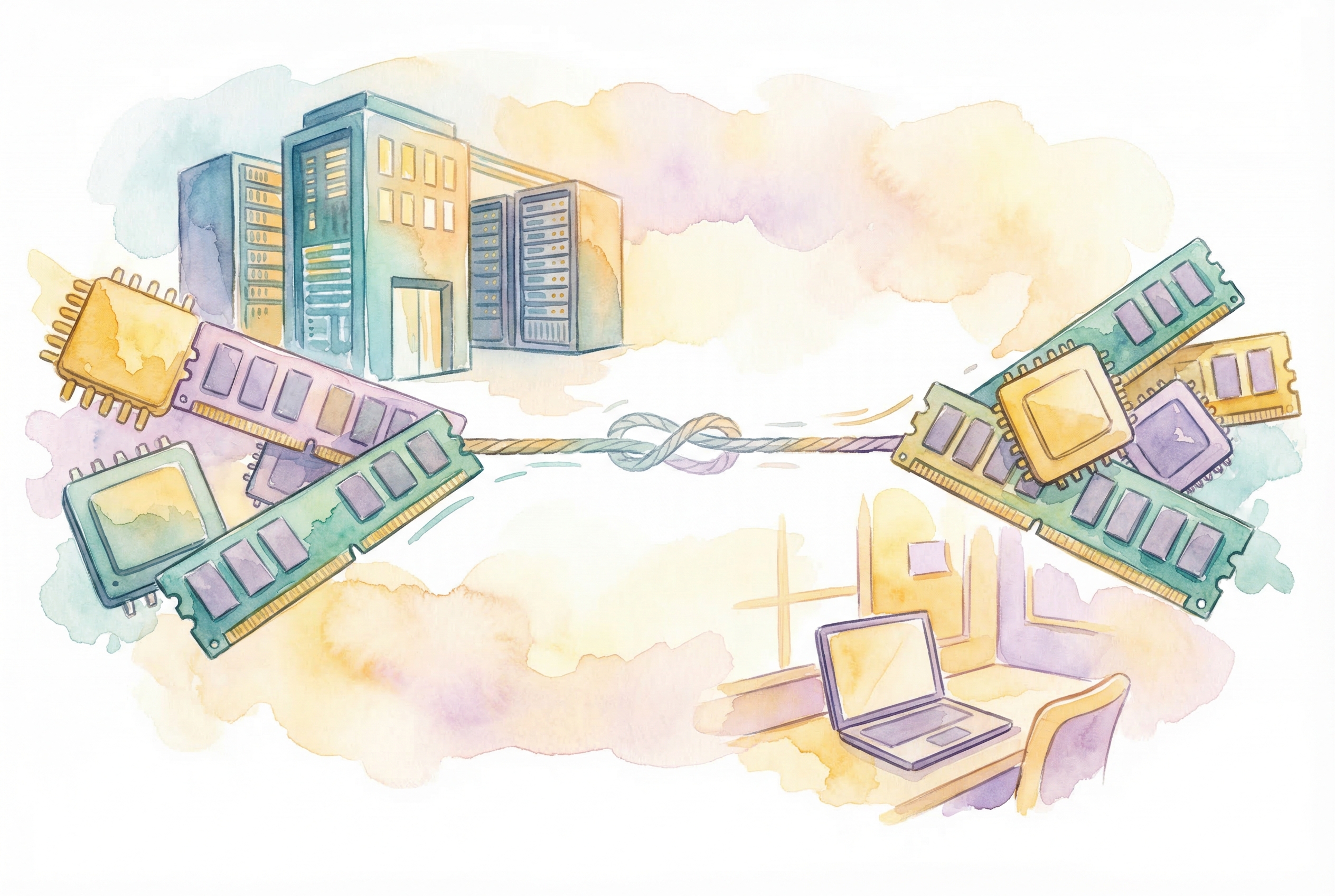 The Memory War: AI Is Eating Every Chip on Earth