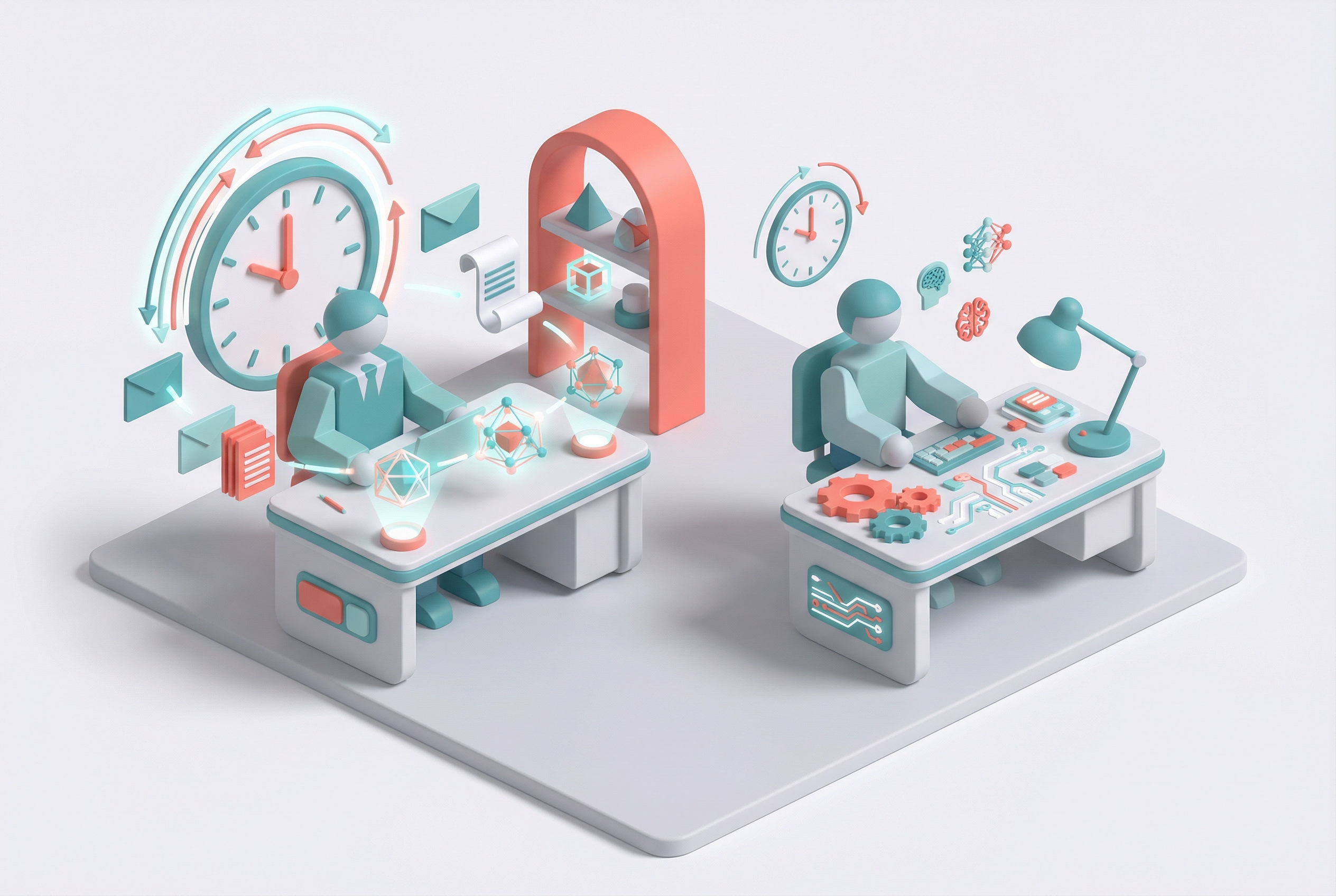 The average manager saves twice as much time with AI as the people doing the actual work