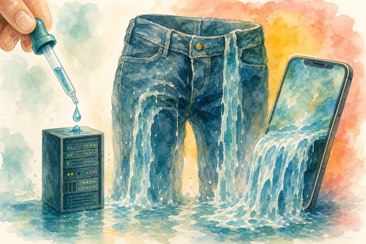 Your Jeans Used More Water Than a Lifetime of ChatGPT